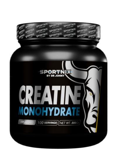 Creatine Monohydrate 300 Gram קריאטין מונוהידראט תוספי חלבון איכותיים